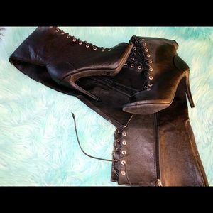 Thigh high boots
